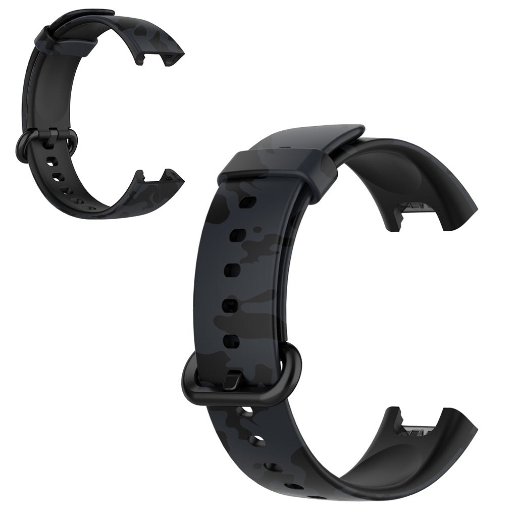 Sejt Xiaomi Mi Watch Lite / Xiaomi Redmi Watch Silikone Rem - Sølv#serie_6