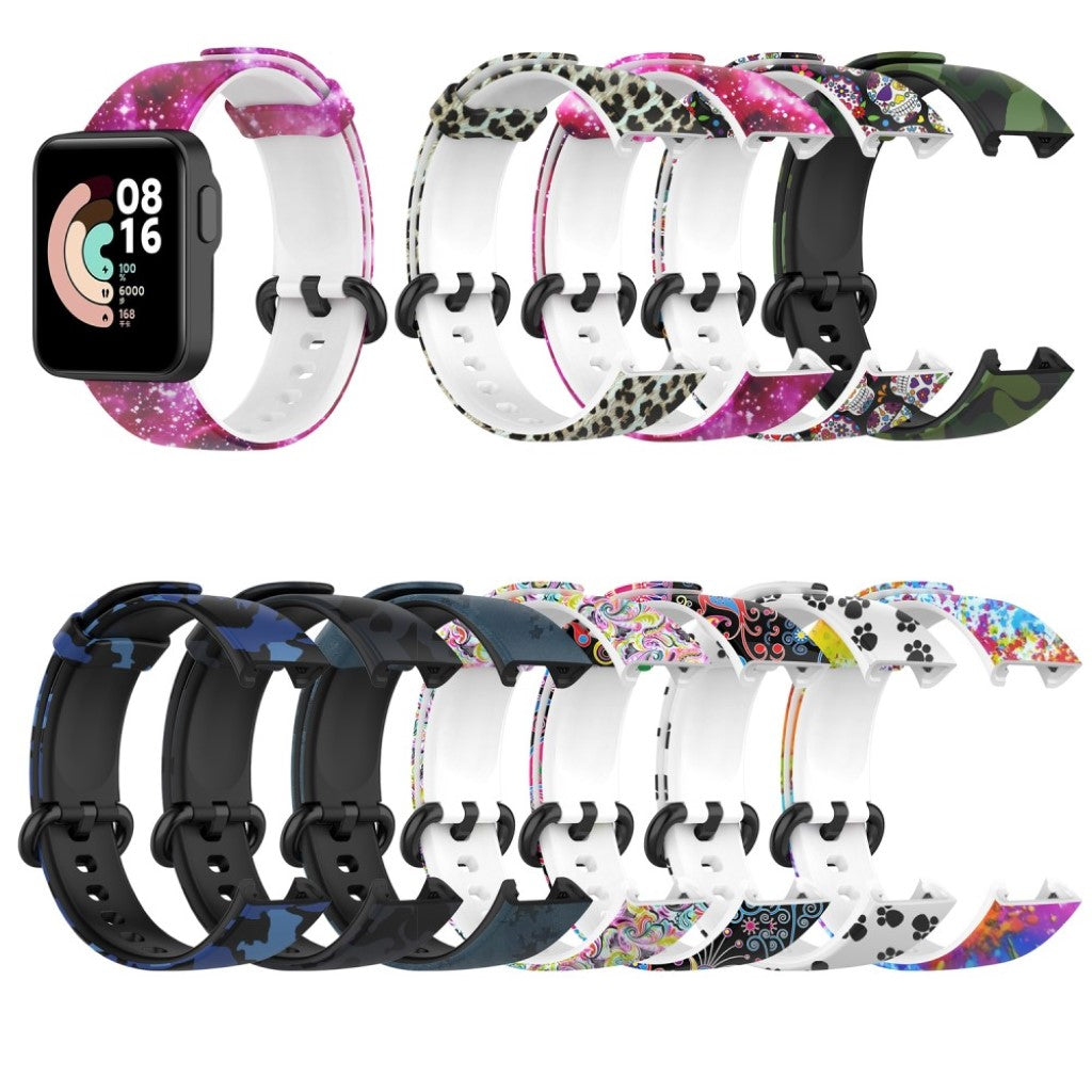 Sejt Xiaomi Mi Watch Lite / Xiaomi Redmi Watch Silikone Rem - Blå#serie_7