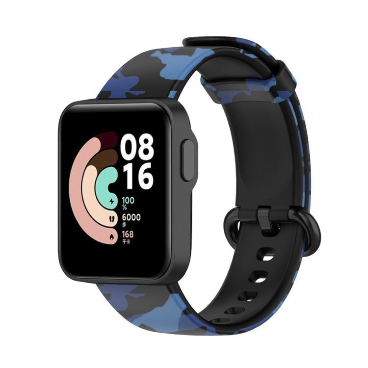 Sejt Xiaomi Mi Watch Lite / Xiaomi Redmi Watch Silikone Rem - Blå#serie_7