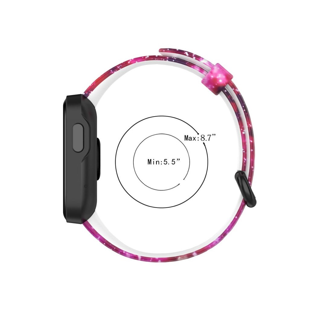 Sejt Xiaomi Mi Watch Lite / Xiaomi Redmi Watch Silikone Rem - Blå#serie_7