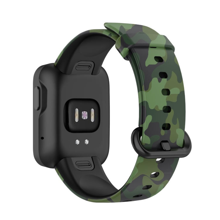 Sejt Xiaomi Mi Watch Lite / Xiaomi Redmi Watch Silikone Rem - Grøn#serie_8