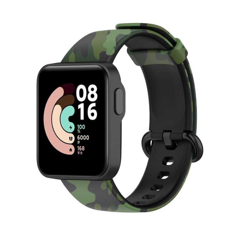 Sejt Xiaomi Mi Watch Lite / Xiaomi Redmi Watch Silikone Rem - Grøn#serie_8