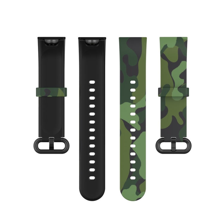 Sejt Xiaomi Mi Watch Lite / Xiaomi Redmi Watch Silikone Rem - Grøn#serie_8