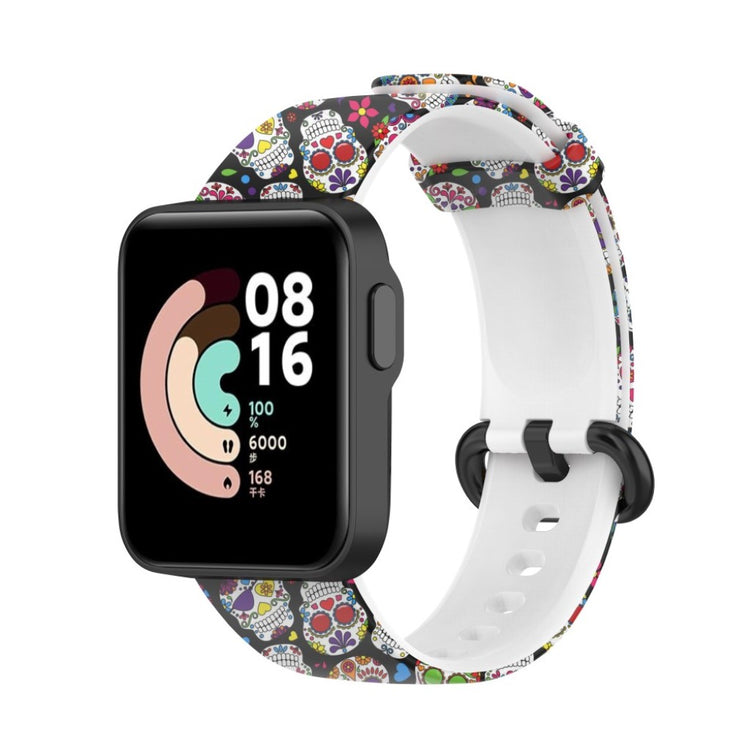 Sejt Xiaomi Mi Watch Lite / Xiaomi Redmi Watch Silikone Rem - Flerfarvet#serie_9