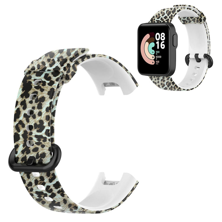 Xiaomi Mi Watch Lite / Redmi Watch pattern silicone watch band - Leopard Print#serie_11