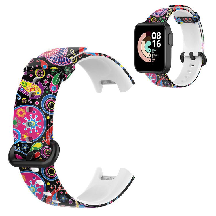 Xiaomi Mi Watch Lite / Redmi Watch pattern silicone watch band - Peacock#serie_3