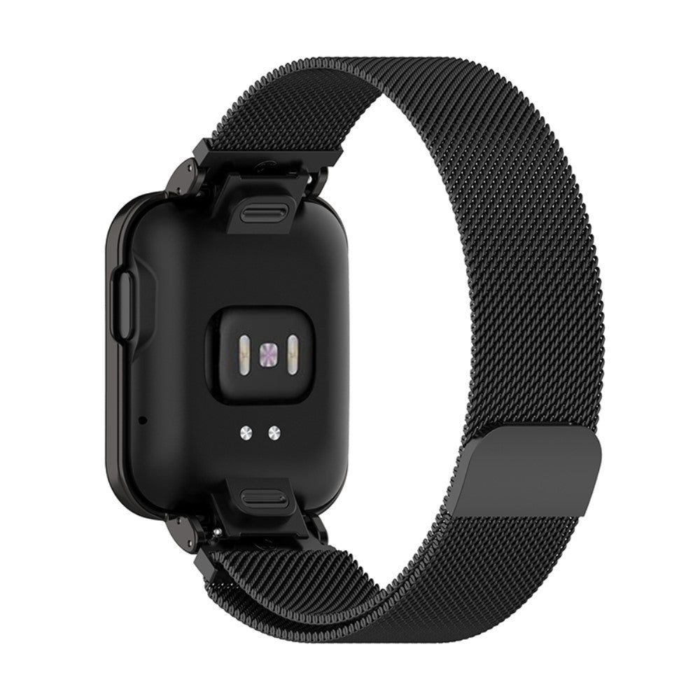 Fed Xiaomi Mi Watch Lite / Xiaomi Redmi Watch Metal Rem - Sort#serie_020