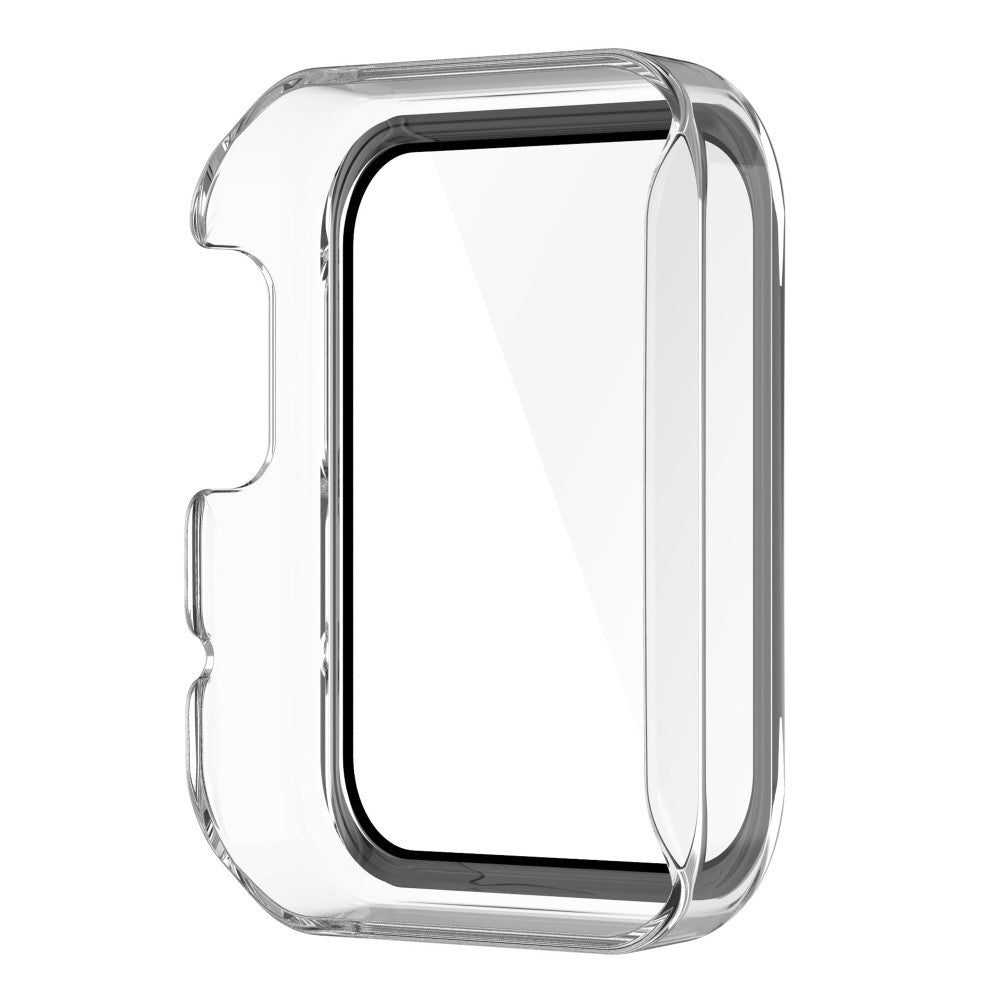 Super Fed Xiaomi Mi Watch Lite / Xiaomi Redmi Watch Cover med Skærmbeskytter i Plastik og Hærdet Glas - Gennemsigtig#serie_2