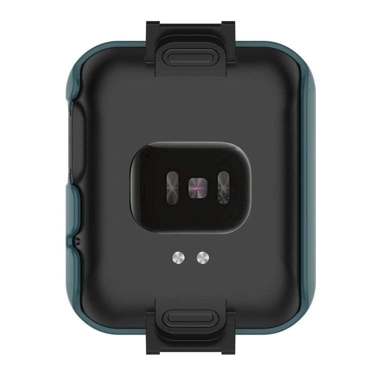 Super Fed Xiaomi Mi Watch Lite / Xiaomi Redmi Watch Cover med Skærmbeskytter i Plastik og Hærdet Glas - Grøn#serie_5