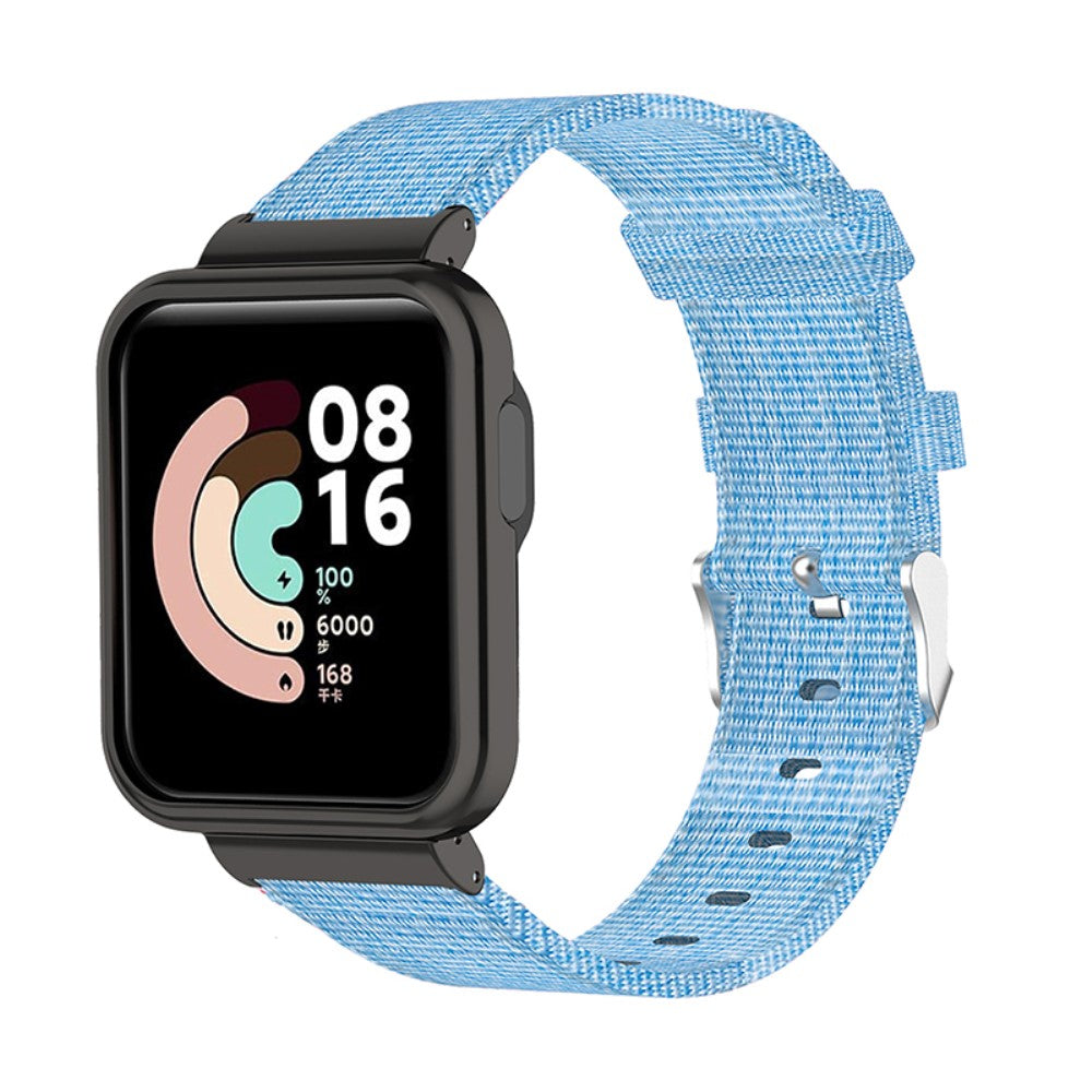 Eminent Xiaomi Mi Watch Lite / Xiaomi Redmi Watch Nylon Rem - Blå#serie_2