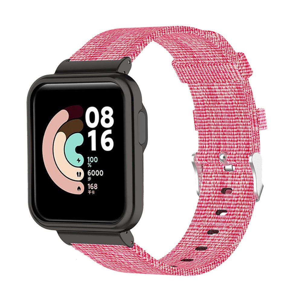 Eminent Xiaomi Mi Watch Lite / Xiaomi Redmi Watch Nylon Rem - Pink#serie_3