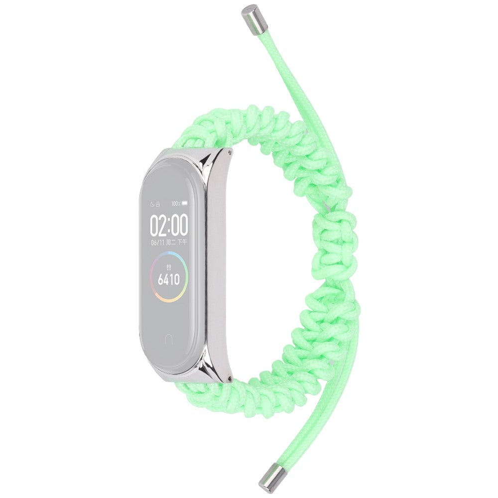 Eminent Xiaomi Mi Smart Band 6 / Xiaomi Mi Band 5 Nylon Rem - Grøn#serie_11