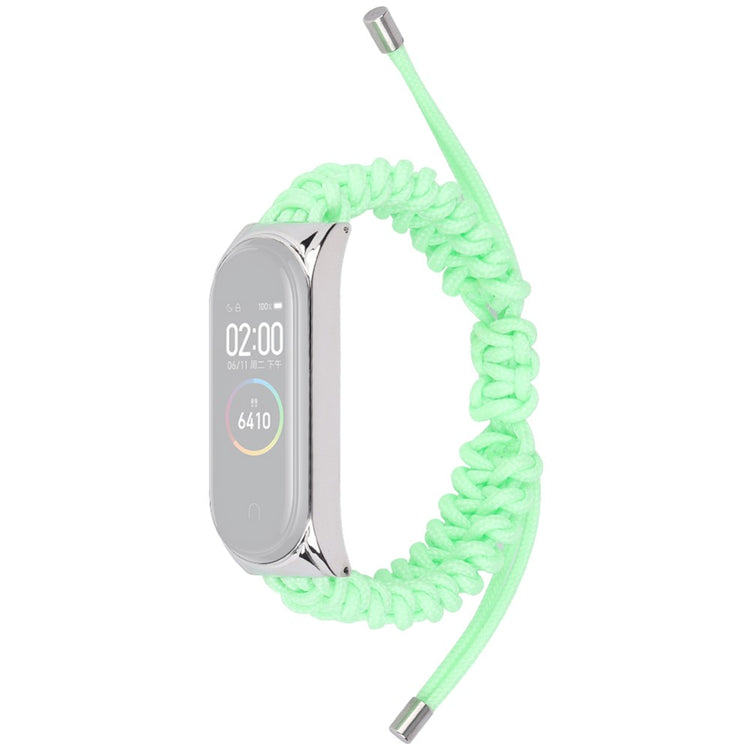 Eminent Xiaomi Mi Smart Band 6 / Xiaomi Mi Band 5 Nylon Rem - Grøn#serie_11