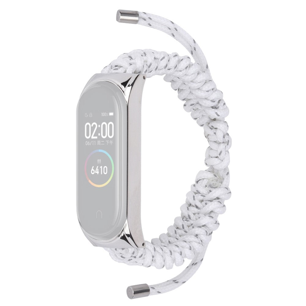 Eminent Xiaomi Mi Smart Band 6 / Xiaomi Mi Band 5 Nylon Rem - Hvid#serie_2