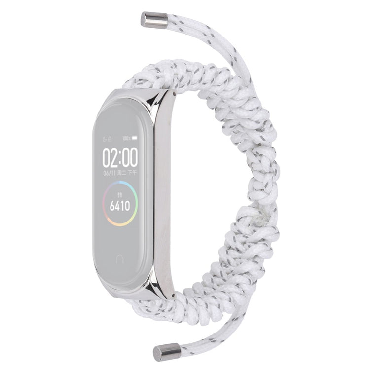 Eminent Xiaomi Mi Smart Band 6 / Xiaomi Mi Band 5 Nylon Rem - Hvid#serie_2