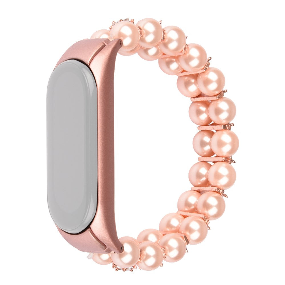 Klassisk Xiaomi Mi Smart Band 6 / Xiaomi Mi Band 5 Sten Rem - Pink#serie_2