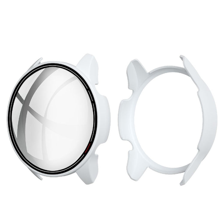 Vildt Fint Xiaomi Mi Watch Color Silikone og Glas Cover - Hvid#serie_2