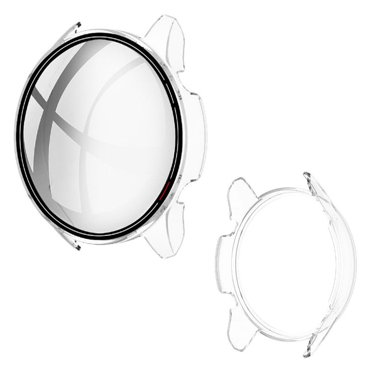 Vildt Fint Xiaomi Mi Watch Color Silikone og Glas Cover - Gennemsigtig#serie_3