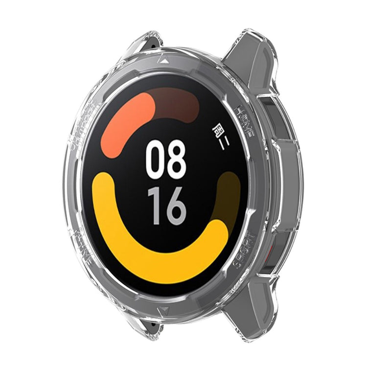 Xiaomi Watch Color 2 Gennemsigtig Silikone Bumper  - Gennemsigtig#serie_2