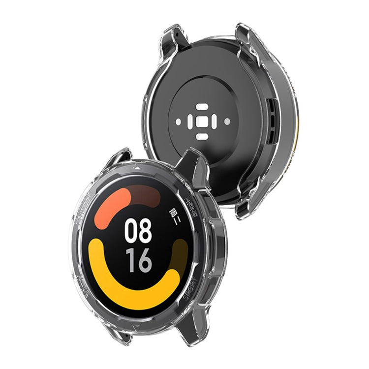 Xiaomi Watch Color 2 Gennemsigtig Silikone Bumper  - Gennemsigtig#serie_2