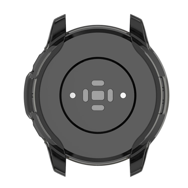Xiaomi Watch Color 2 Gennemsigtig Silikone Bumper  - Sort#serie_3