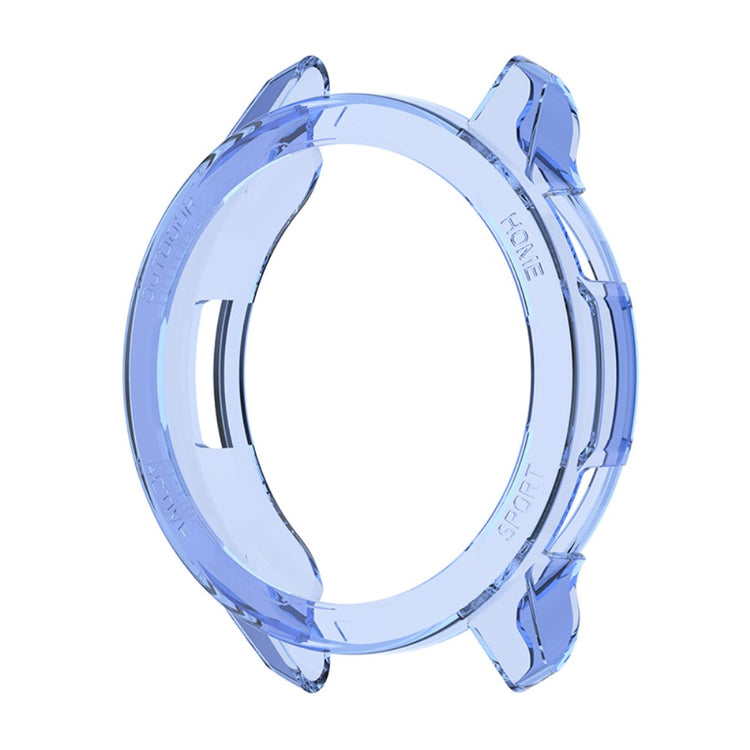 Xiaomi Watch Color 2 Gennemsigtig Silikone Bumper  - Blå#serie_4