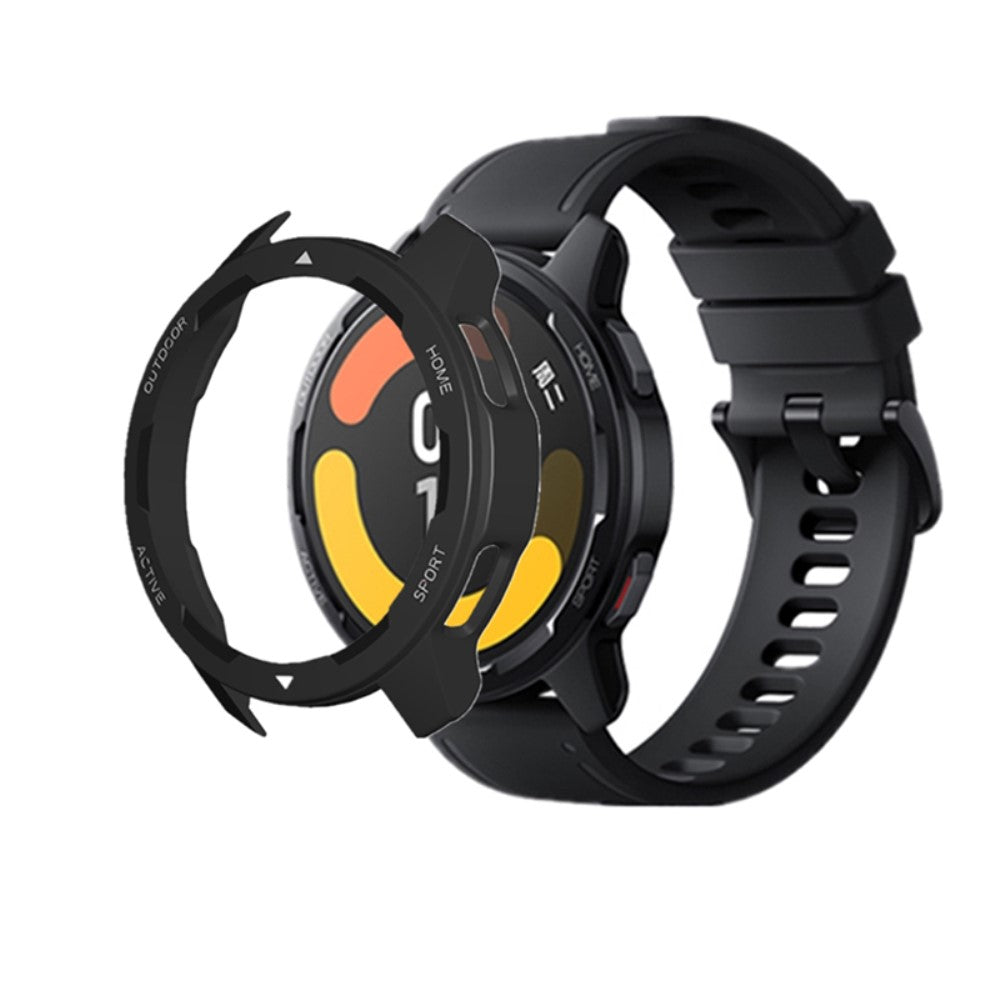 Xiaomi Watch Color 2  Plastik Bumper  - Sort#serie_1
