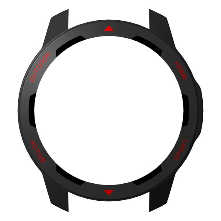 Xiaomi Watch Color 2  Plastik Bumper  - Sort#serie_2