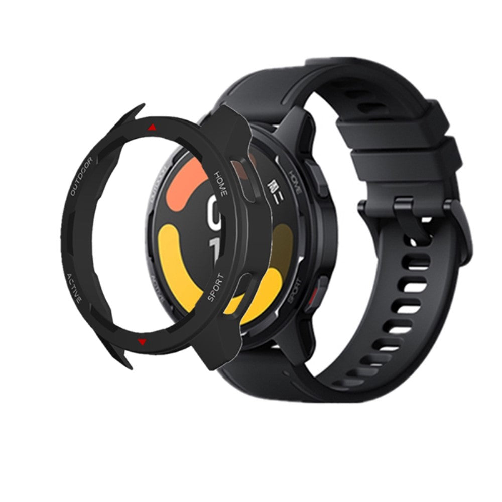 Xiaomi Watch Color 2  Plastik Bumper  - Sort#serie_3
