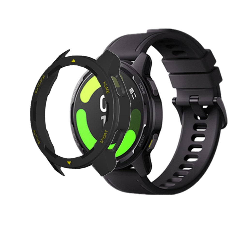 Xiaomi Watch Color 2  Plastik Bumper  - Sort#serie_4