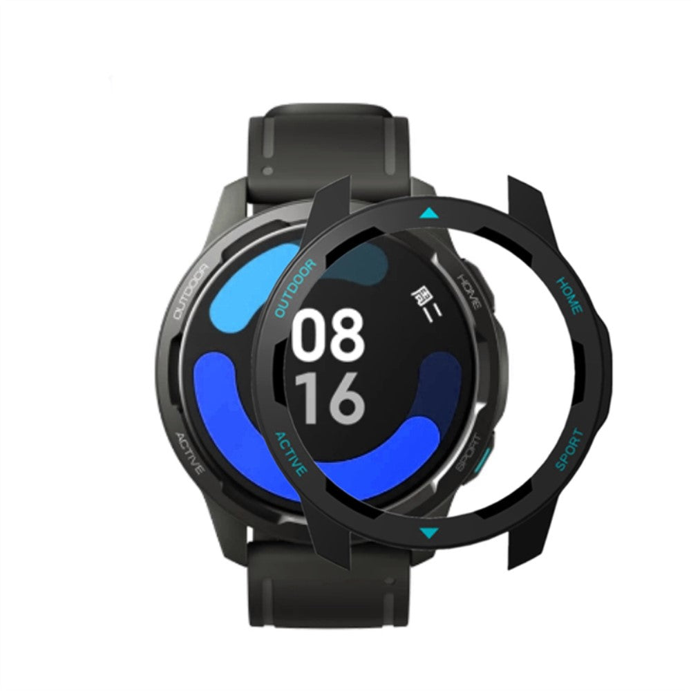 Xiaomi Watch Color 2  Plastik Bumper  - Sort#serie_5