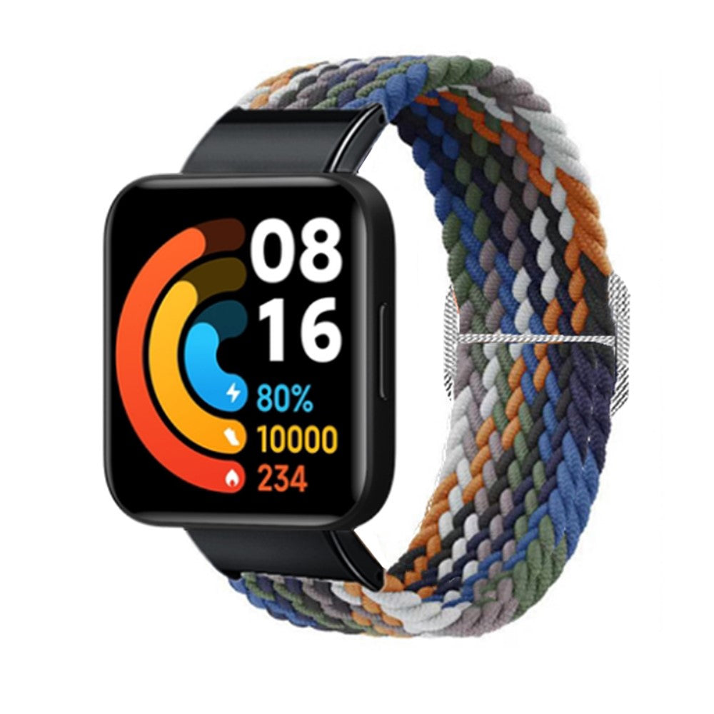 Superflot Xiaomi Redmi Watch 2 Nylon Rem - Flerfarvet#serie_5