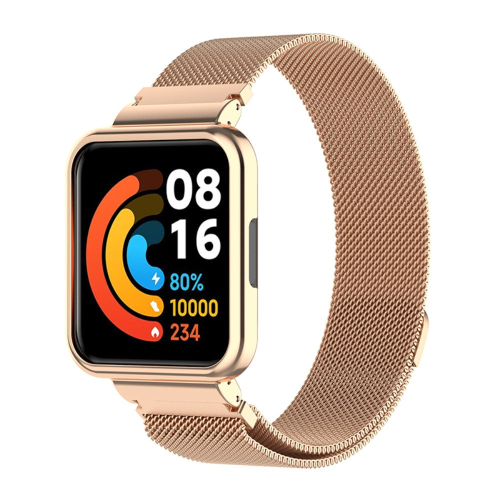 Vildt sejt Xiaomi Redmi Watch 2 Lite Metal Rem - Pink#serie_2