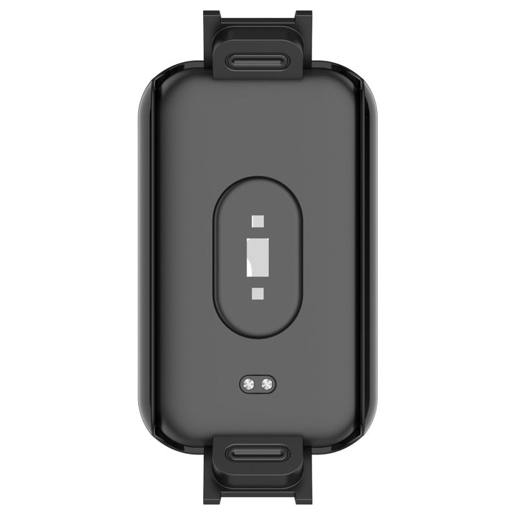 Meget Fint Xiaomi Redmi Smart Band Pro Cover med Skærmbeskytter i Plastik og Hærdet Glas - Gennemsigtig#serie_1