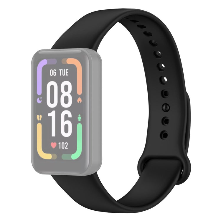 Elegant Xiaomi Redmi Smart Band Pro Silikone Rem - Sort#serie_1