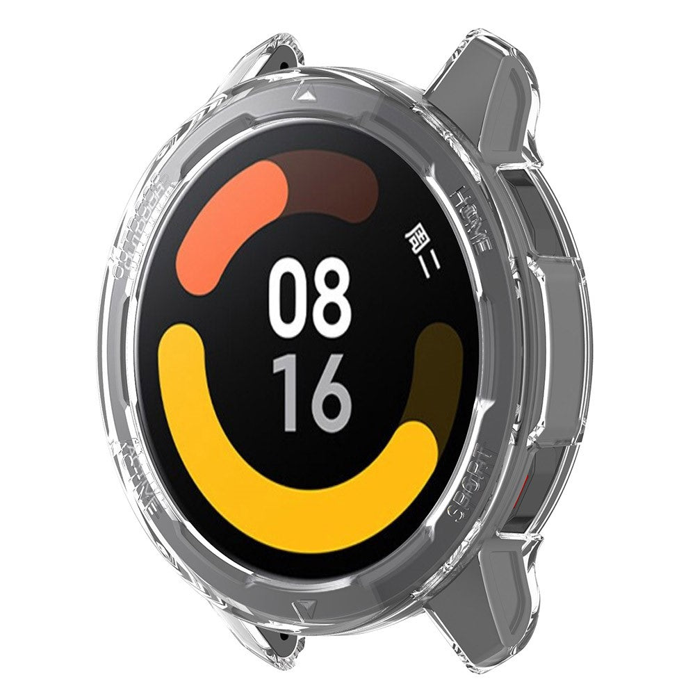 Alle Tiders Xiaomi Watch S1 Active / Xiaomi Watch Color 2 Silikone Cover - Gennemsigtig#serie_2