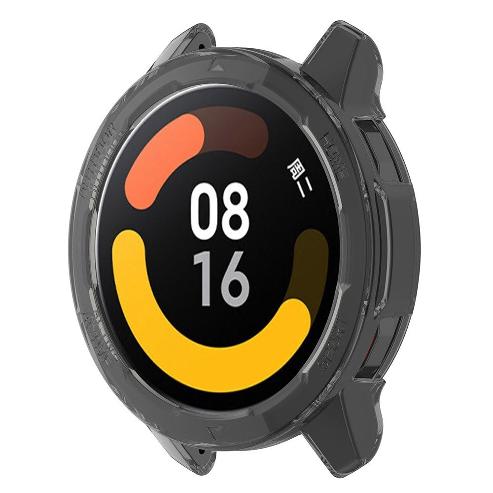 Alle Tiders Xiaomi Watch S1 Active / Xiaomi Watch Color 2 Silikone Cover - Sort#serie_3
