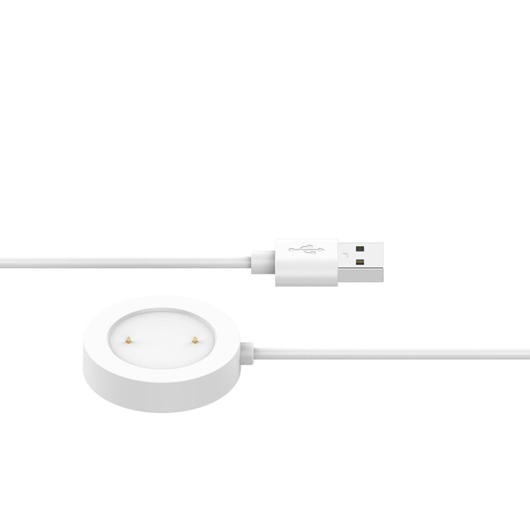 1m Plastik Universal Xiaomi Smartwatch   Ladestation - Hvid#serie_2