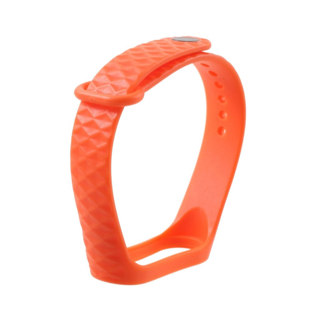 Super fantastisk Xiaomi Mi Band 3 Silikone Rem - Orange#serie_1
