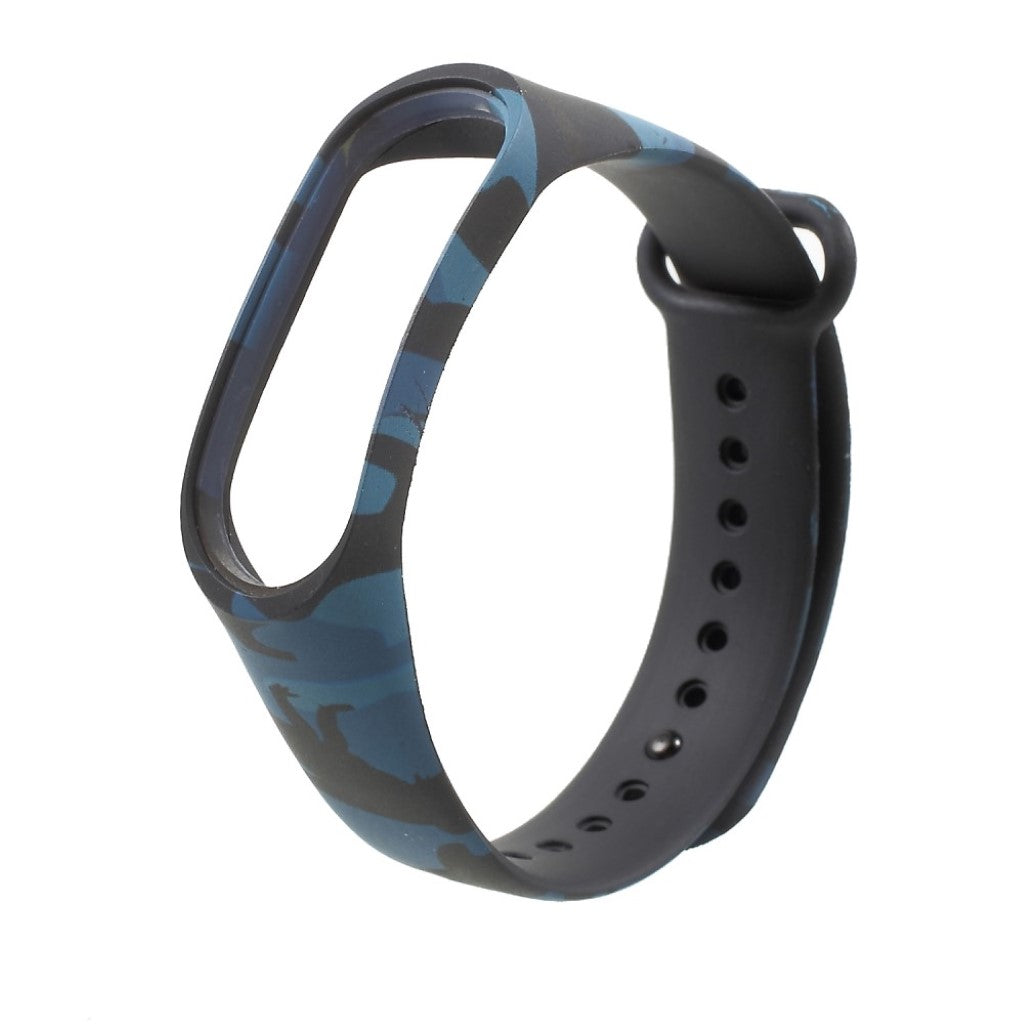 Helt vildt fed Xiaomi Mi Band 3 Silikone Rem - Blå#serie_1
