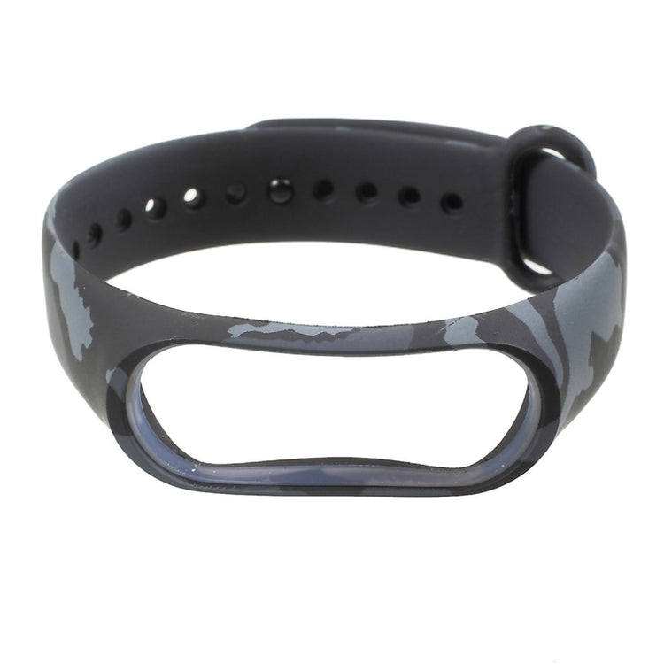 Helt vildt fed Xiaomi Mi Band 3 Silikone Rem - Sølv#serie_2