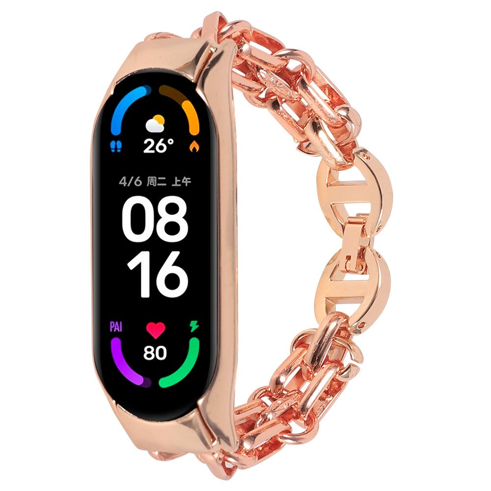 Elegant Xiaomi Mi Band 7 Metal Rem - Pink#serie_4
