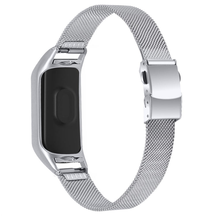 Super skøn Xiaomi Mi Band 7 Metal Urrem - Sølv#serie_3