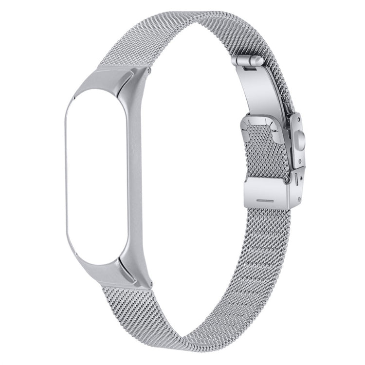 Super smuk Xiaomi Mi Band 7 Metal Rem - Sølv#serie_3