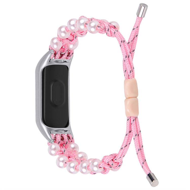 Super skøn Xiaomi Mi Band 7 Stof Urrem - Pink#serie_2