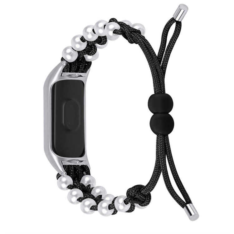 Super skøn Xiaomi Mi Band 7 Stof Urrem - Sort#serie_3