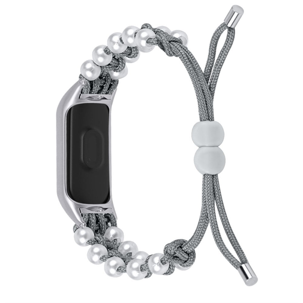 Super skøn Xiaomi Mi Band 7 Stof Urrem - Sølv#serie_5
