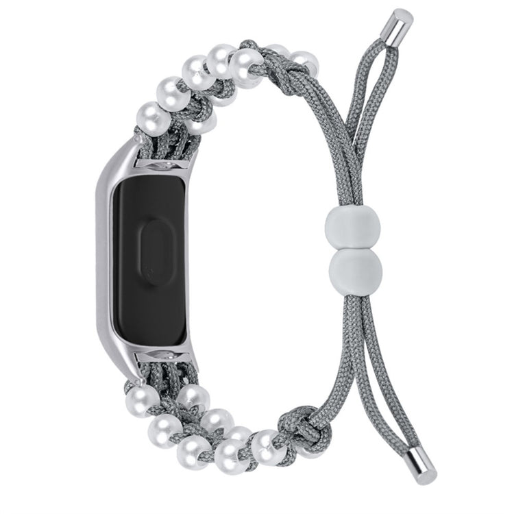 Super skøn Xiaomi Mi Band 7 Stof Urrem - Sølv#serie_5