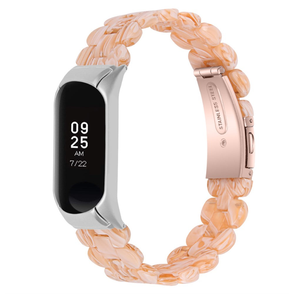 Rigtigt smuk Xiaomi Mi Band 7 Metal Rem - Hvid#serie_4
