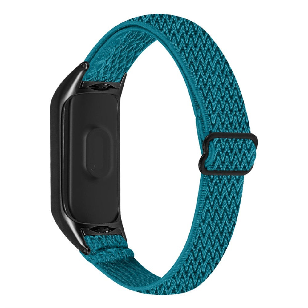 Pænt Xiaomi Mi Band 7 Nylon Rem - Grøn#serie_18
